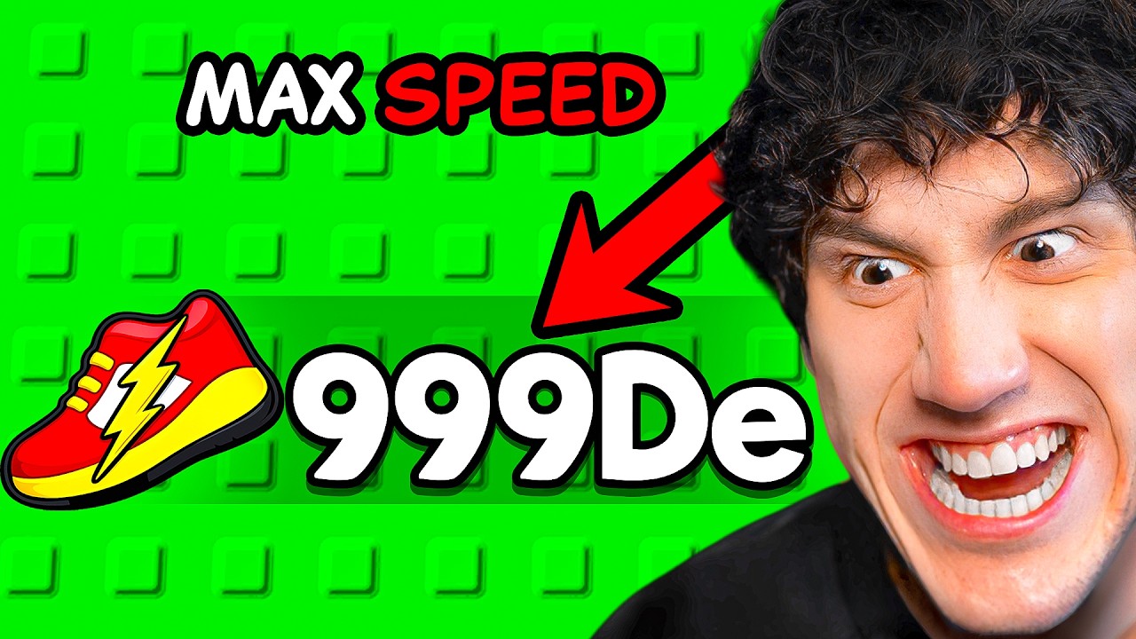 Upgrading Myself to be the FASTEST PLAYER in Roblox!