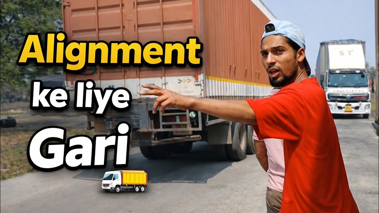 Alignment ke liye Gari lene aaye 🚚 | Aaj ka Heavy Truck Kaam | Vlog 
