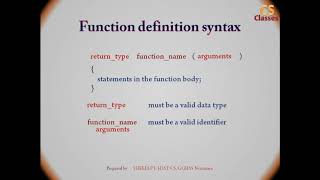 Functions Part 4 - User defined functions Wealth