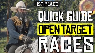 Open Target Races - Quick Guide and Tips - Red Dead Redemption 2 Online (RDR2 Online)