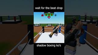 When bro caught him in mid air 😭 roblox shadow boxing im dyin 😂 #rob