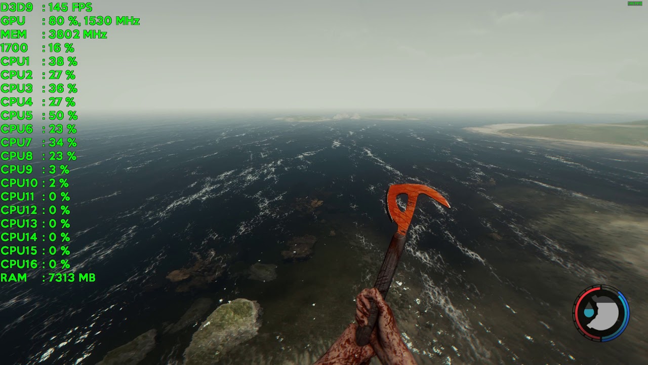 The Forest - Ryzen 7 1700 3.9ghz GTX 980 Ti OC 1080p Max Settings