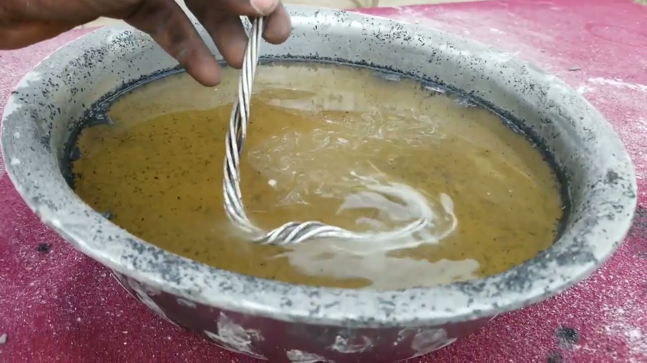 Как получить водород из древесной золы и воды / Приготовление раствора гидроксида калия