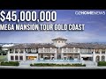 Touring a 45000000 masterpiece the most expensive mega mansion on the gold coast