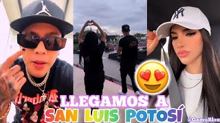 JD Pantoja y Kim Loaiza Llegando A San Luis Potosí Concierto Bye Bye Tour (Explotan De Emoción)