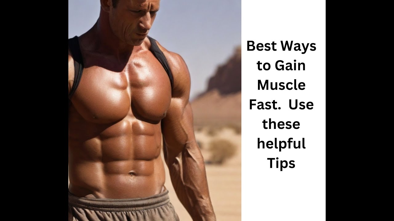 Build Muscle Fast with the Tips - YouTube
