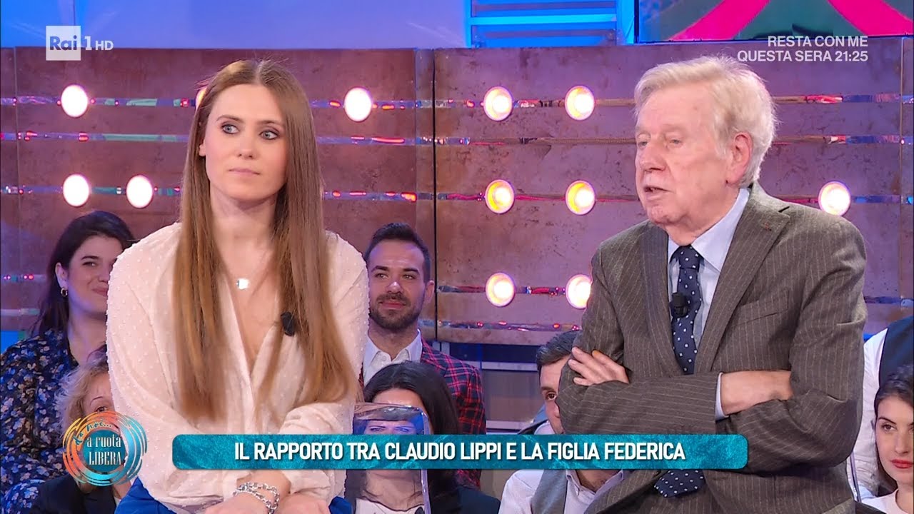 Claudio Lippi e la figlia Federica - Da Noi...a ruota libera 19/03/2023