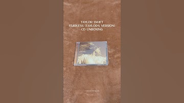 Unboxing Fearless (Taylor’s Version) by Taylor Swift #taylorswift #fearless #cd #unboxing #shorts