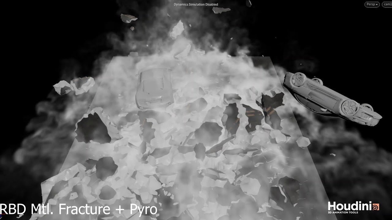 Houdini RBD Destruction || RBD Road Test || RBD Bullet Solver and ...