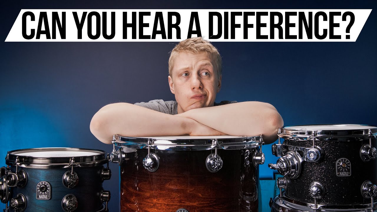 DOES THE WOOD TYPE REALLY MAKE A DIFFERENCE? DRUM KIT COMPARISON