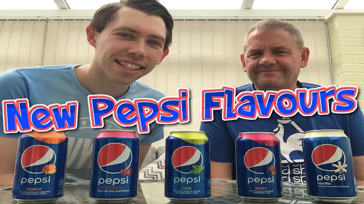 NEW PEPSI FLAVOURS WITH MY DAD! | Colossal Vids