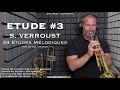 Verroust etude 3 from 24 etudes mlodiques