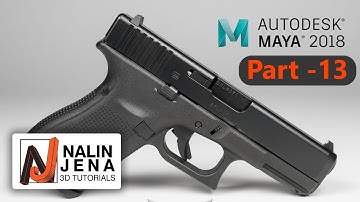 Gun Modeling (Part 13) : Finishing The Gun and Wrap up