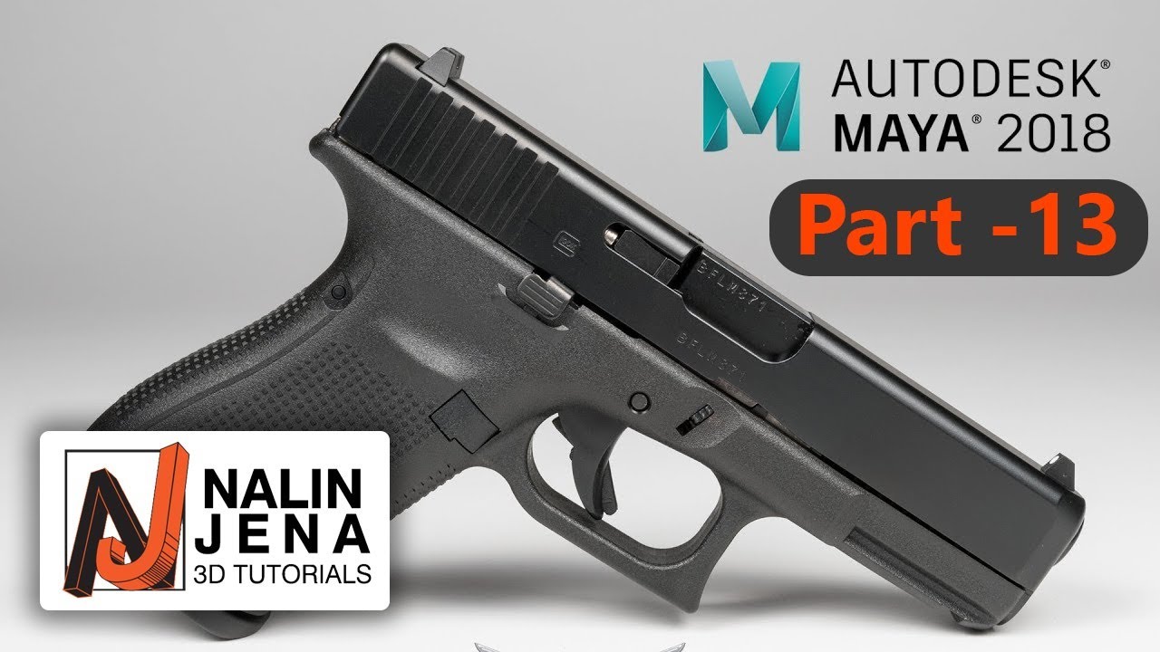 Gun Modeling (Part 13) : Finishing The Gun and Wrap up - YouTube