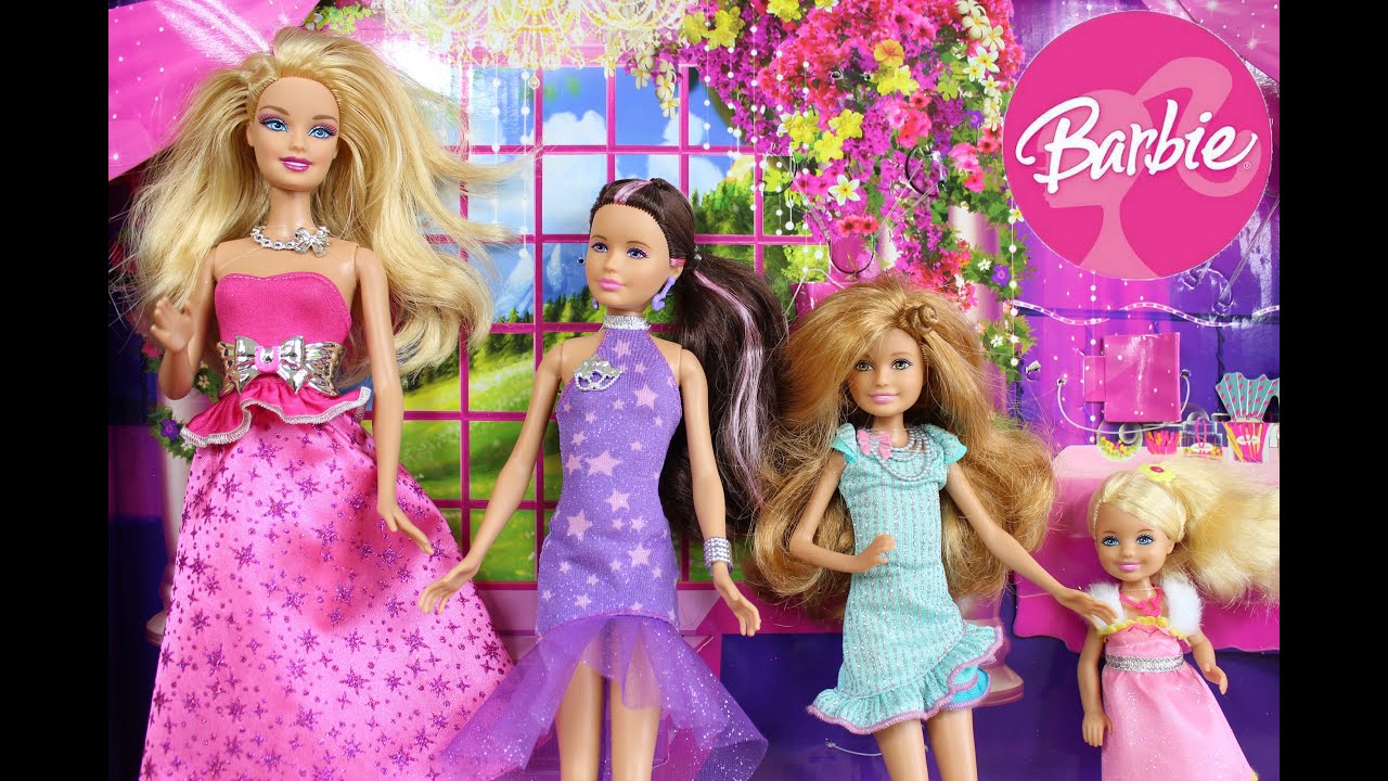 Videoklip - Gala Gown Giftset / Zestaw Upominkowy Barbie - Barbie i Jej Siostry - Mattel