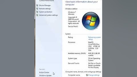 How to Create Restore Point in Windows 7