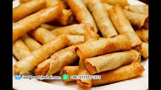 Imperial Roll Making Machine|Mini Spring Roll Machine 3000PCS/H