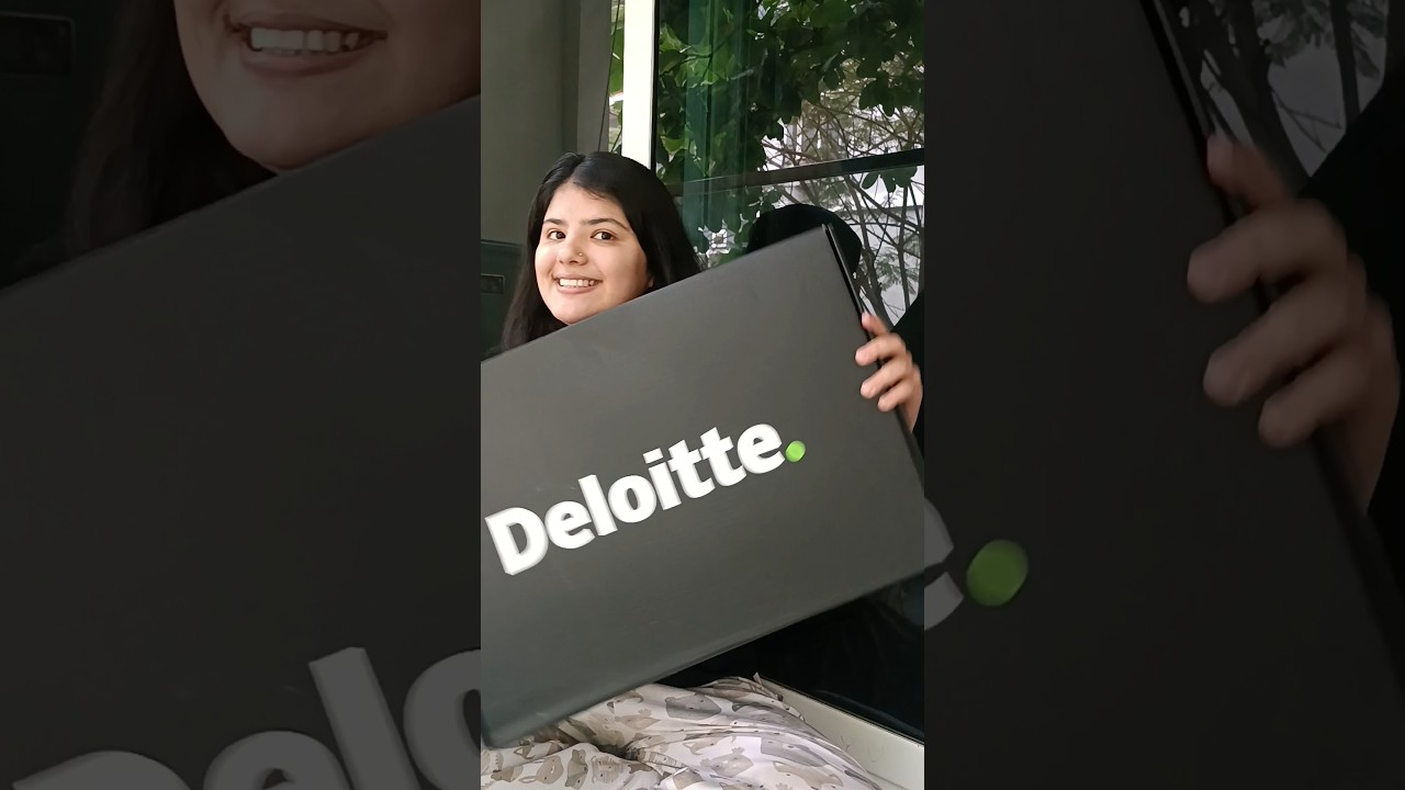 Deloitte Welcome Kit 2025✨✨.   #deloitte #hyderabad  #trending #welcomekit #trending