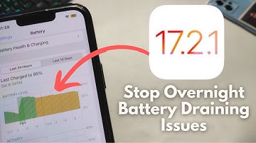 iOS 17.2.1 Fix Overnight Battery Draining | The iOS Guy