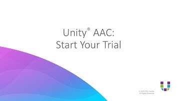 Starting Your Unity AAC Discover Trial