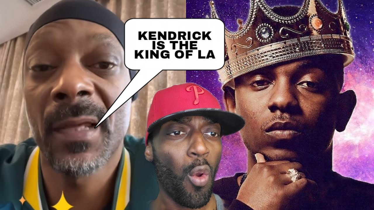 SNOOP DOGG OFFICALLY CROWNS KENRICK LAMAR "KING OF LA" AFTER HIS POP ...