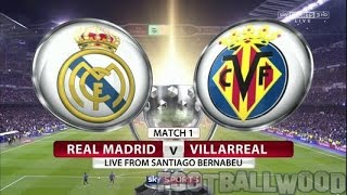 Live real madrid vs villareal stream hd premier league 21/09/2016 text
commentary