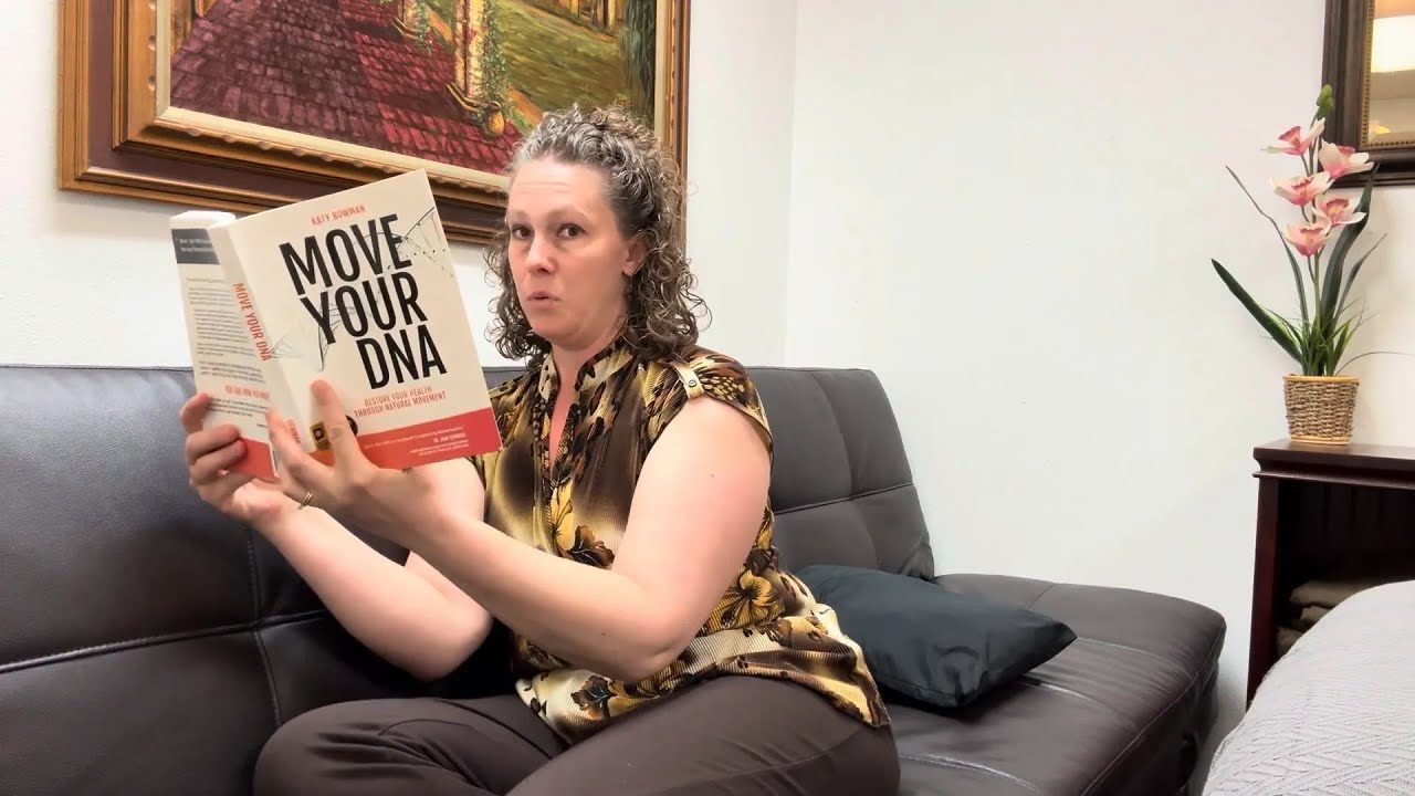 Reading a book with good head posture