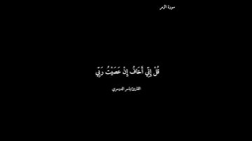 سورة الزمر/ ياسر الدوسري