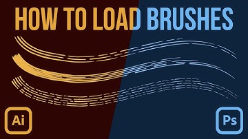 How to Load Brushes Into Adobe Illustrator & Photoshop