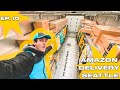 25 totes, Rain, Photo on Delivery /// AMAZON DELIVERY SEATTLE Ep. 10