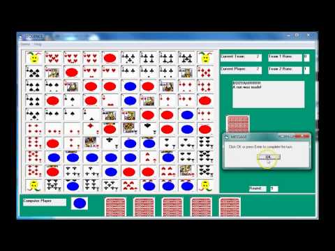 Sequence board game (VB6) for PC Black jack