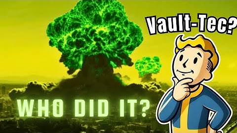 Who ACTUALLY Dropped The Bombs In Fallout?