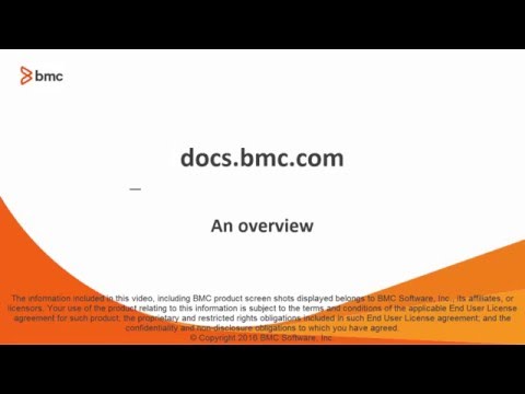 Overview of docs.bmc.com