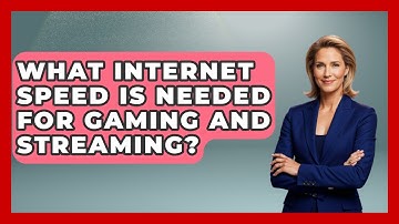What Internet Speed Is Needed For Gaming And Streaming? - NextGen Viewing and Audio