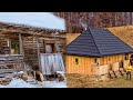80 Years Old Cabin Restoration, Full Timelapse