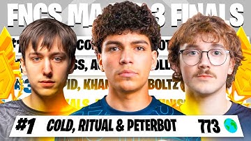 🏆1ST PLACE IN FNCS GRAND FINALS ($180,000) BACK TO BACK🏆 | Cold