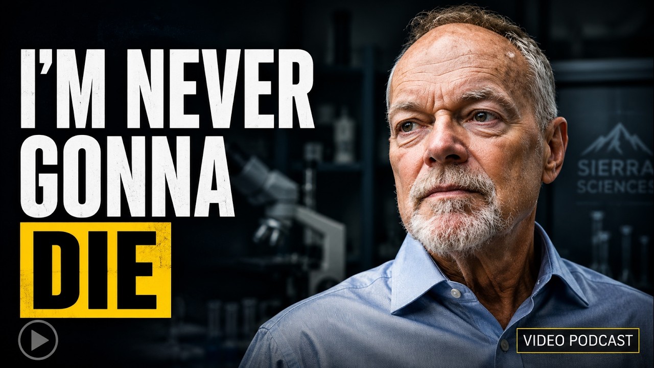 You’re Aging Faster Than You Think — The Scientist Who Plans to Live Forever | Dr. Bill Andrews, 74