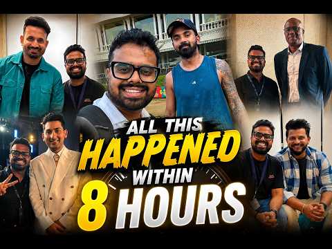 How I met KL Rahul, Suryakumar Yadav, Ian Bishop & more in just 8 hours