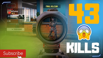 CALL OF DUTY MOBILE GAMEPLAY 43 KILLS | CODM GAMEPLAY | NEW MAP | BEST KILLS | HIGHRISE MAP GAMEPLAY