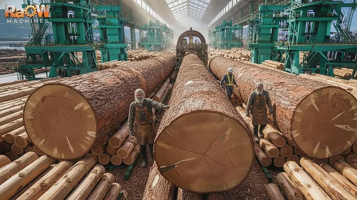 Inside the Fastest Automatic Sawmill in America | Logs to Lumber at Mind-Blowing Speed #2