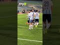 احتفال قوي من لاعبي بيراميدز بالهدف الأول في شباك سيراميكا كليوباترا 