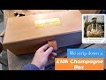 Recycle a 10000 bottle of champagne box saving every piece 