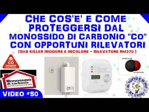 #50 - Che cos&rsquo;è e come proteggersi dal monossido di carbonio "CO" con opportuni rilevatori RM370