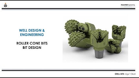 Well Design & Engineering: Drill Bits (Roller Cone Bit Design) #drillbits #oilandgas #drilling