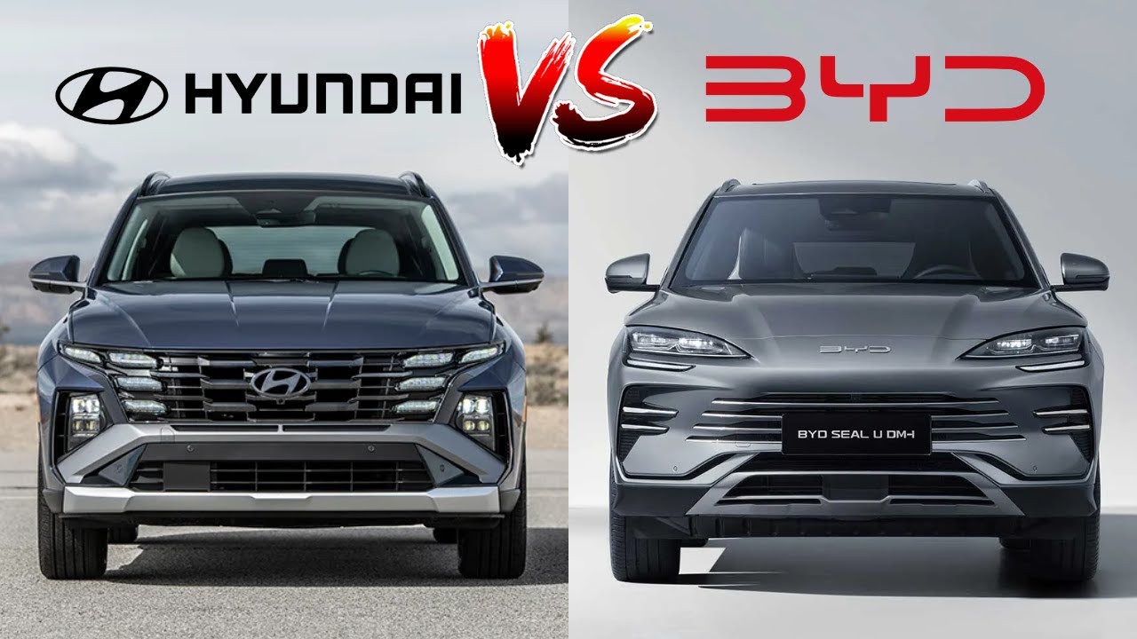 BYD Seal U DM-i 2026 года против Hyundai Tucson PHEV | Лучший подключаемый гибридный внедорожник ...