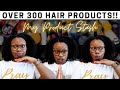 MY HUGE NATURAL HAIR PRODUCT STASH (2020) // I am such a product junkie 🙈😩