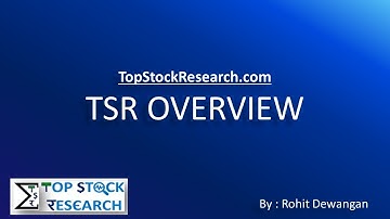TSR Overview Part 1 | Introduction