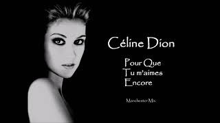 Video thumbnail of "Céline Dion - Pour Que Tu M'aimes Encore (Manchester Mix)"