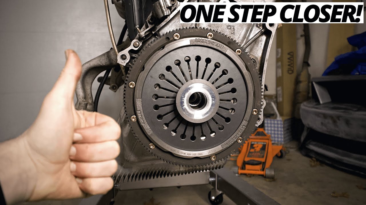 Installing the New Clutch for the 944!! YouTube