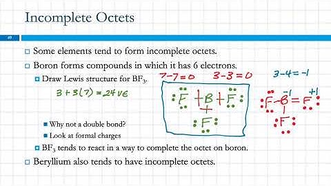 10.9 Exceptions to the Octet Rule: Odd-Electron Species, Incomplete Octets, & Expanded Octets
